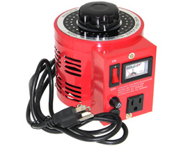 500VA 0-130VAC Variable Autotransformer/Analog Meter